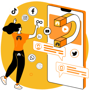 Publicaciones en redes sociales