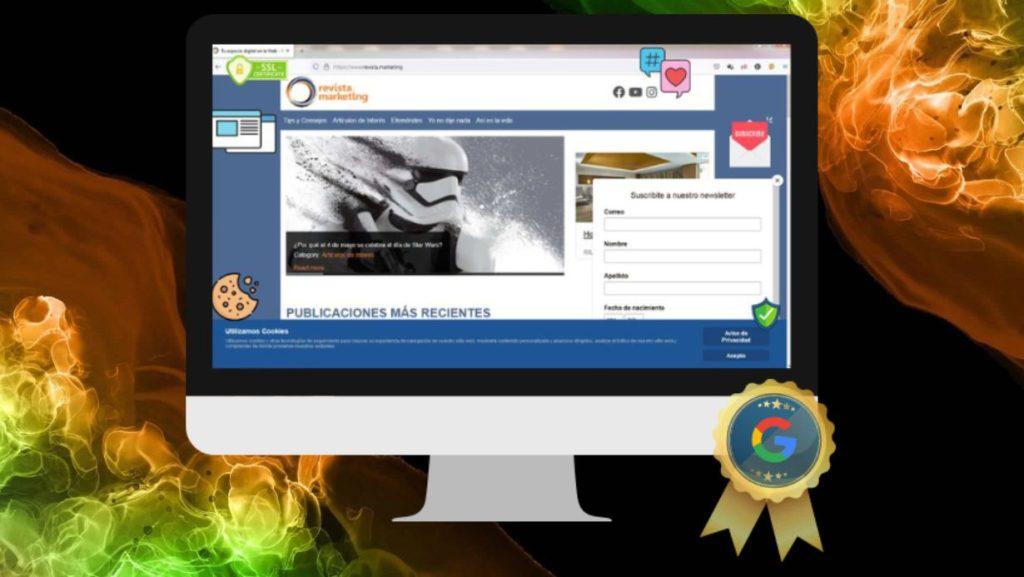 Sitio web para tu negocio o empresa 2 Sitio web para tu empresa optimizado